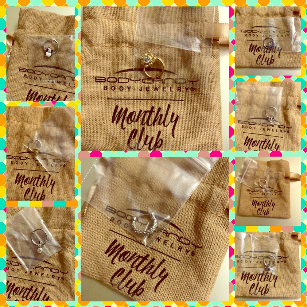 Clickers and rings septum daith